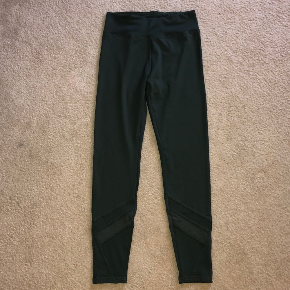 Dark Green Leggings NWOT